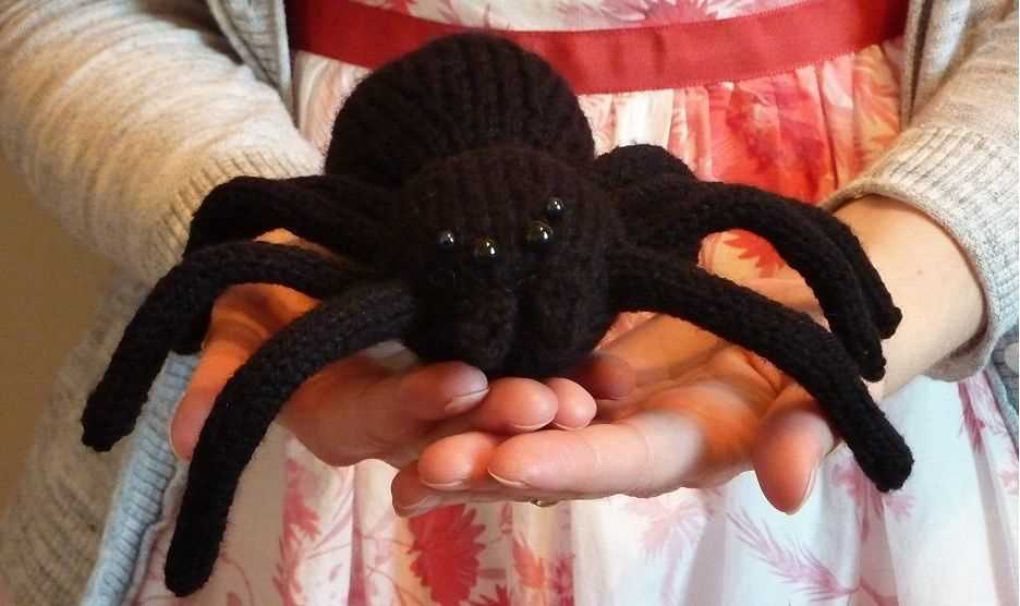 Free woolly spider knitting pattern