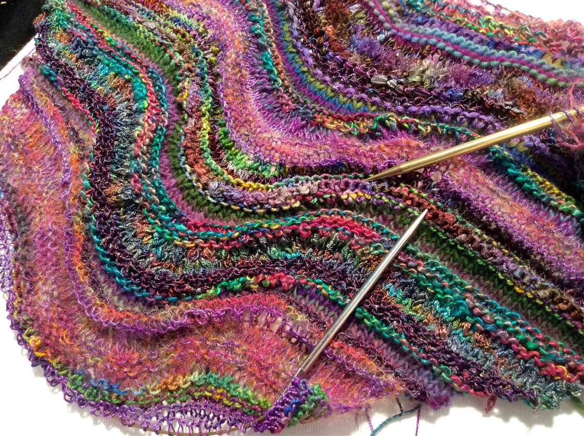 Freeform knitting and crochet patterns