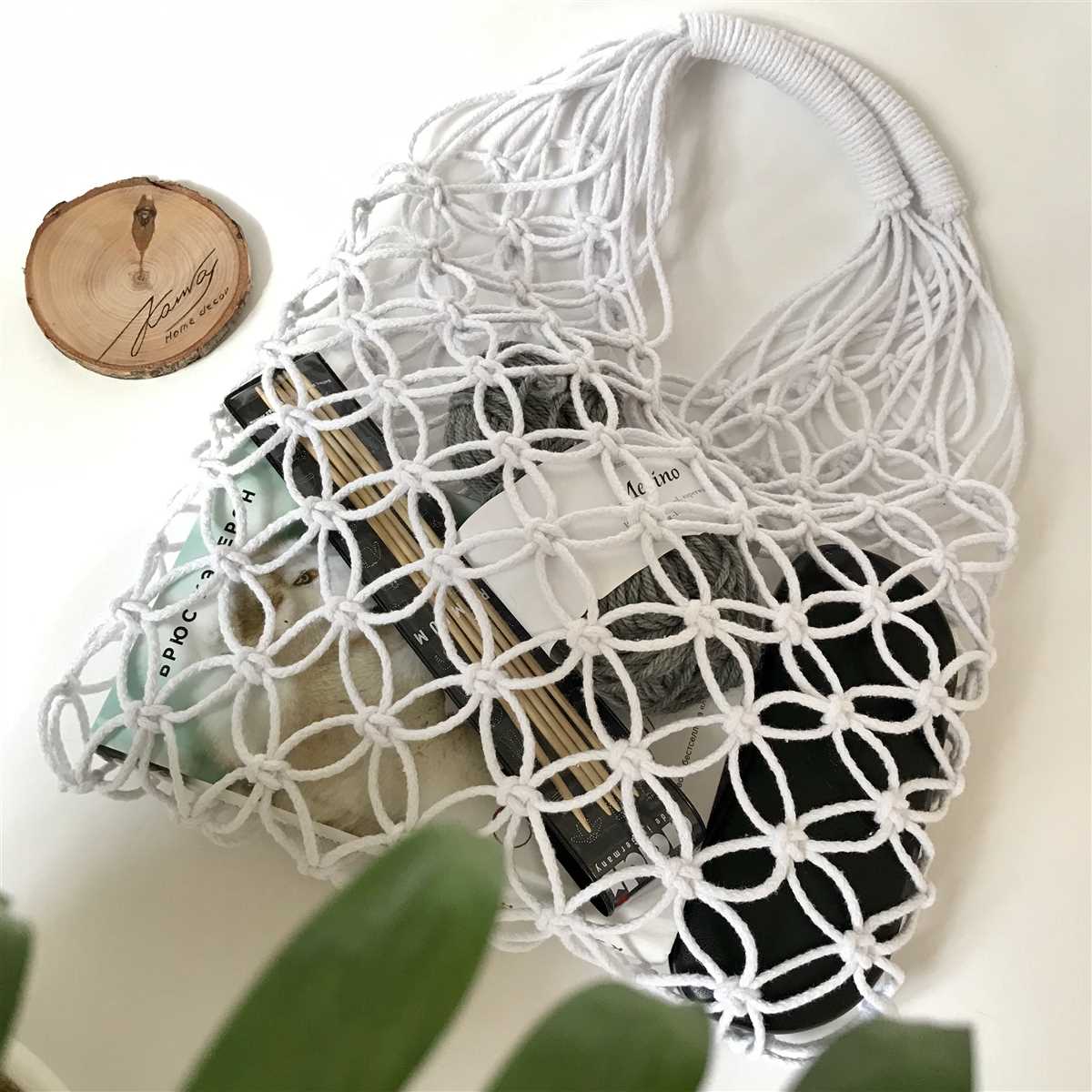 French market bag knitting pattern