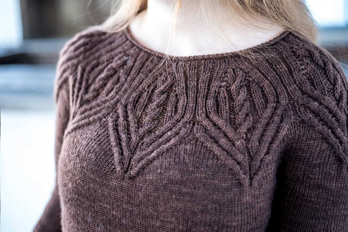 Ghost sweater knitting pattern