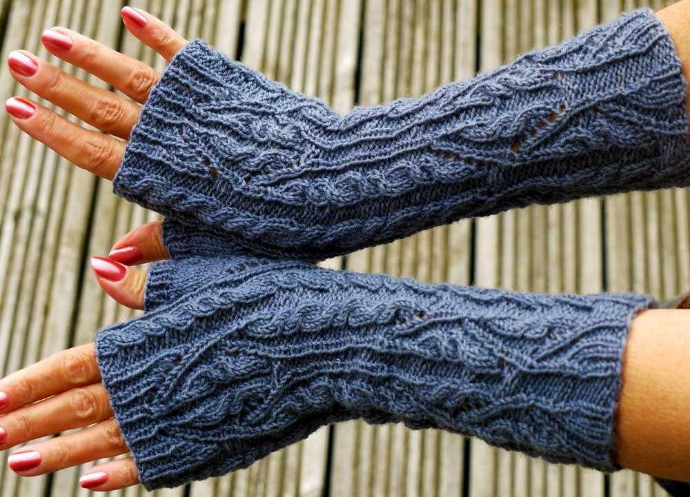 Gloves knitting pattern