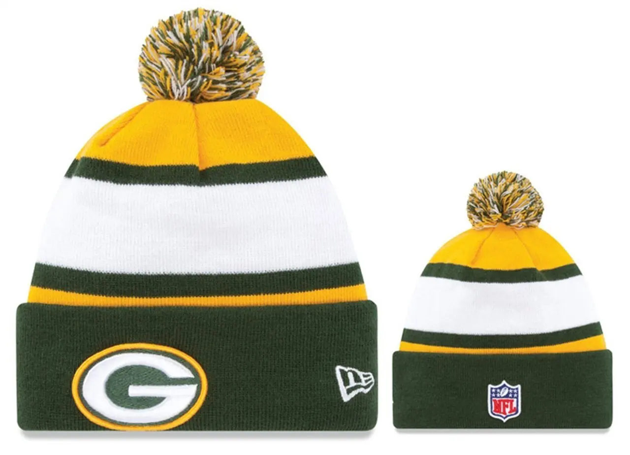 Green bay packers knit hat pattern