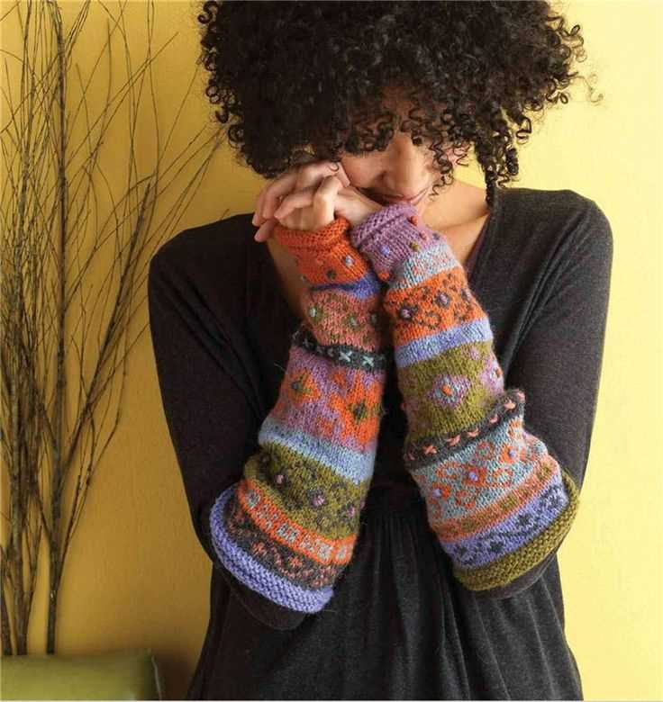 Hand warmer knit pattern free