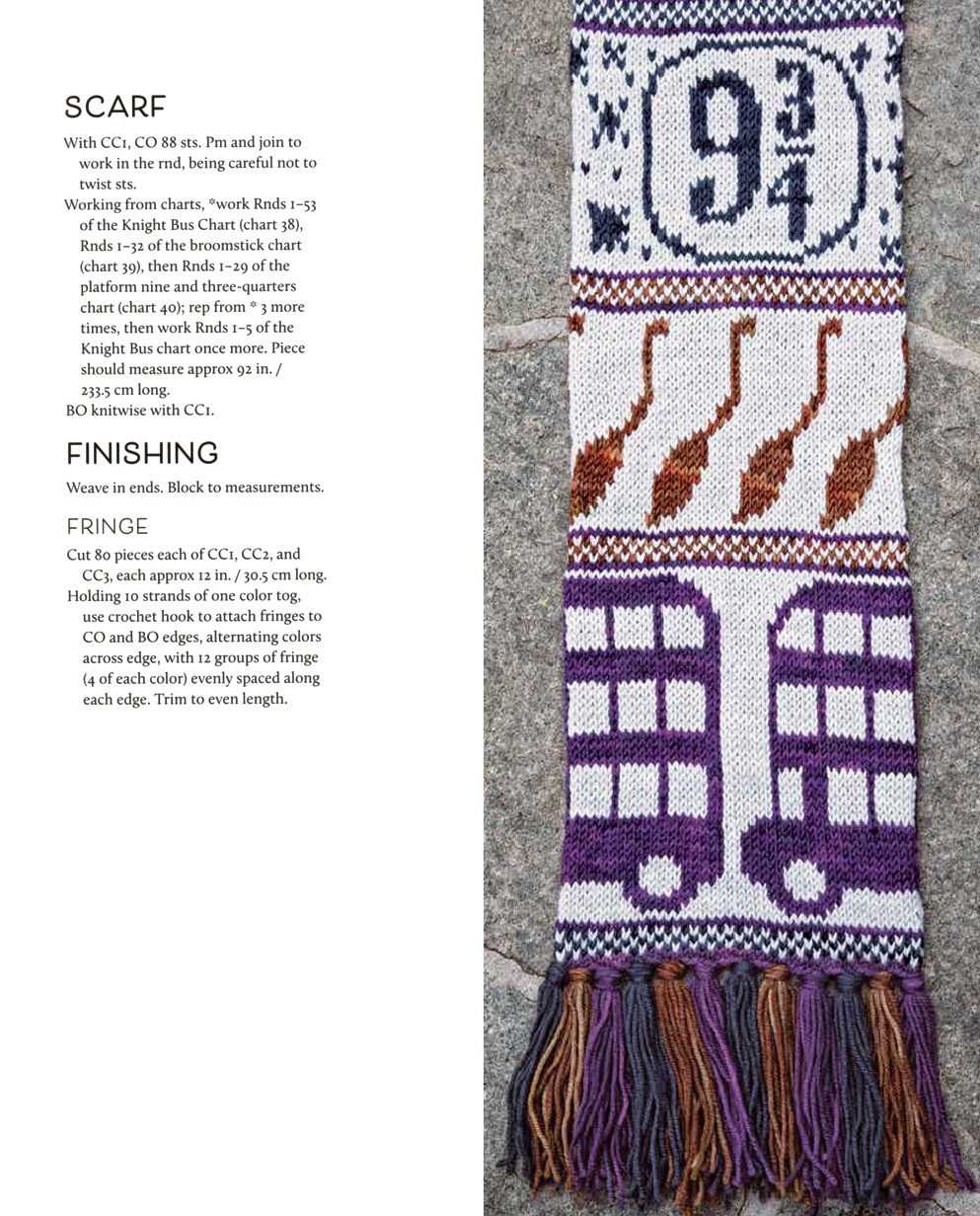 Harry potter knitting patterns book