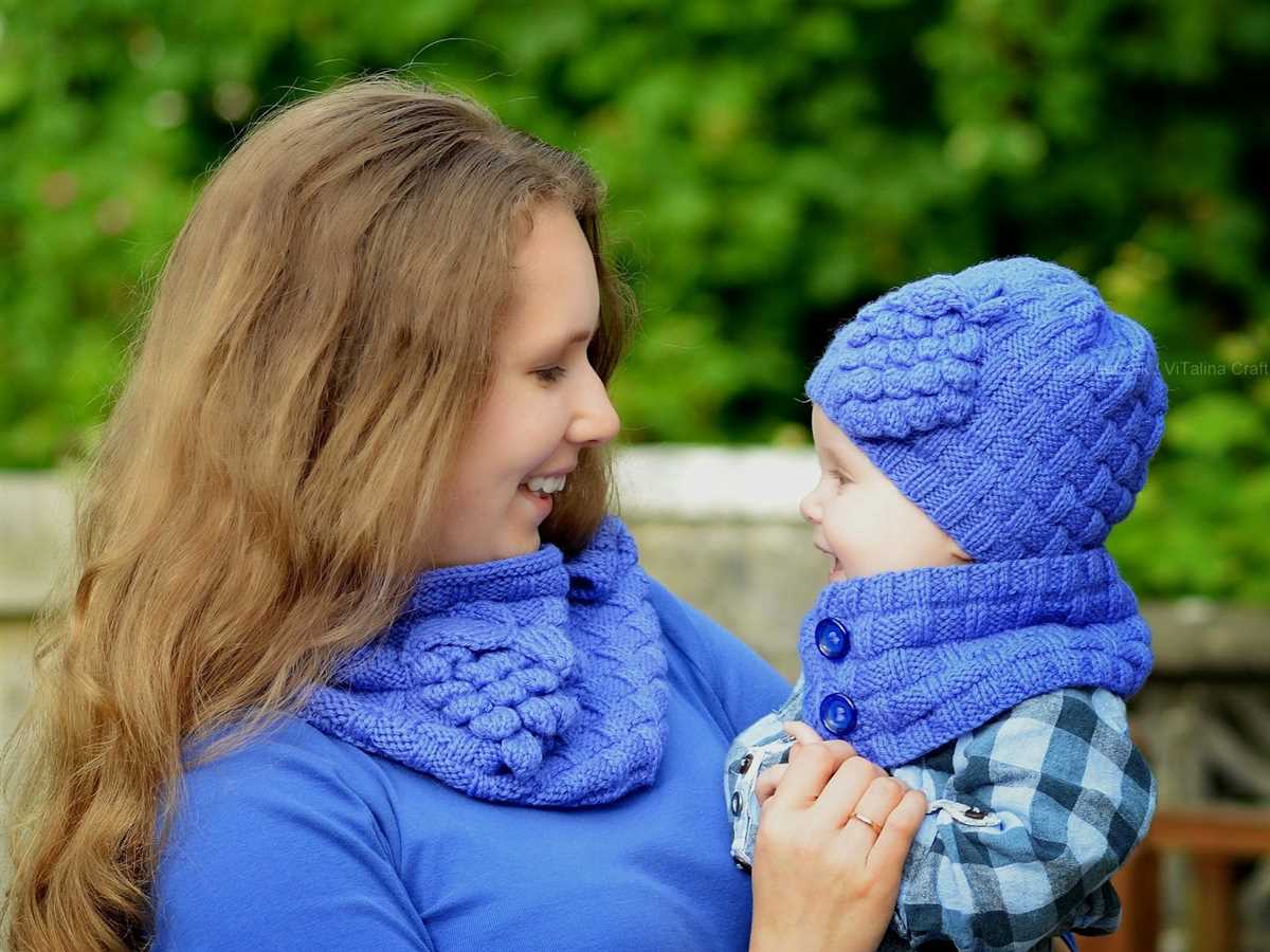 Hat and scarf knitting pattern