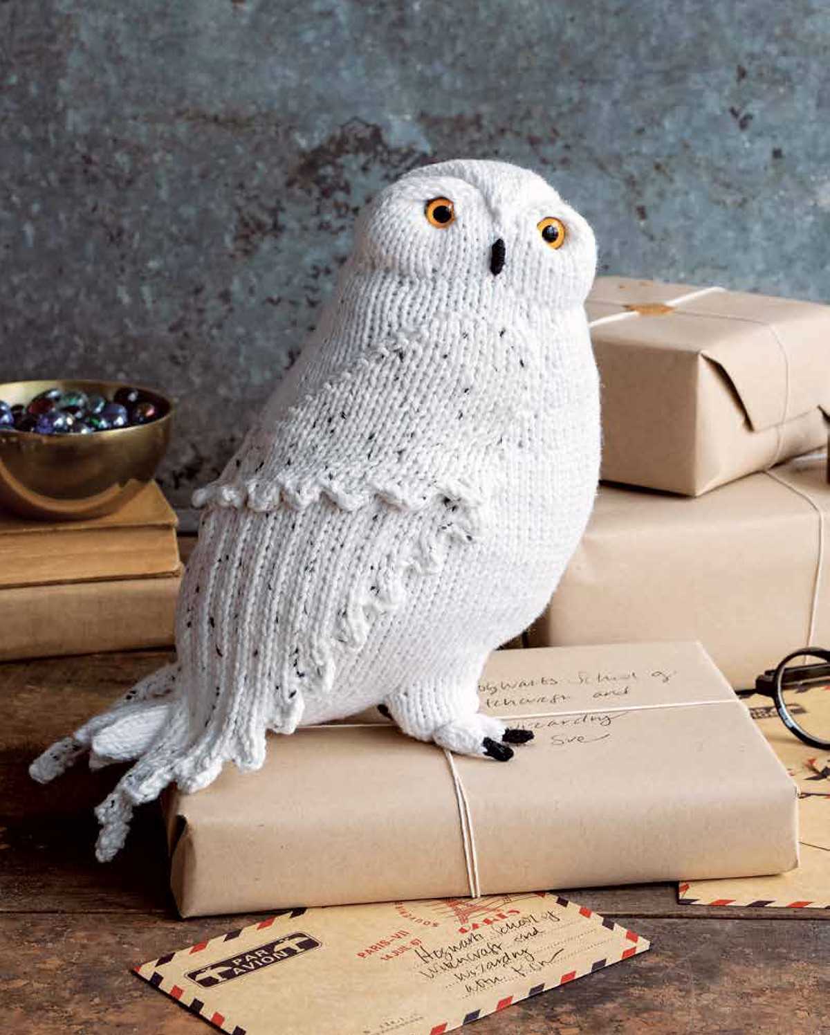Hedwig owl knitting pattern