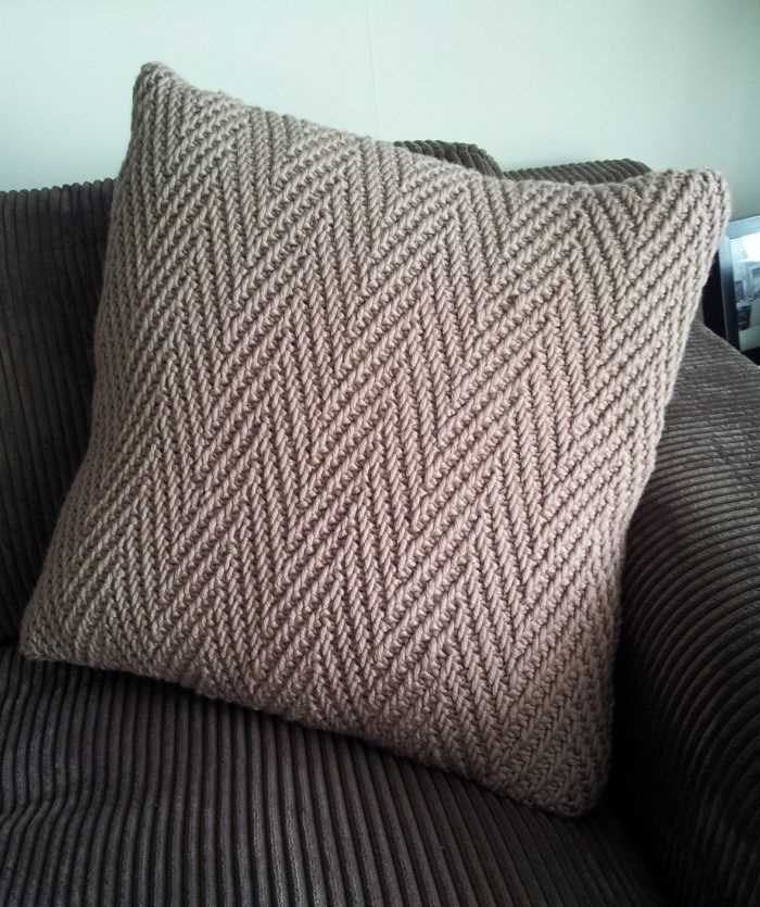 Herringbone knit pattern free