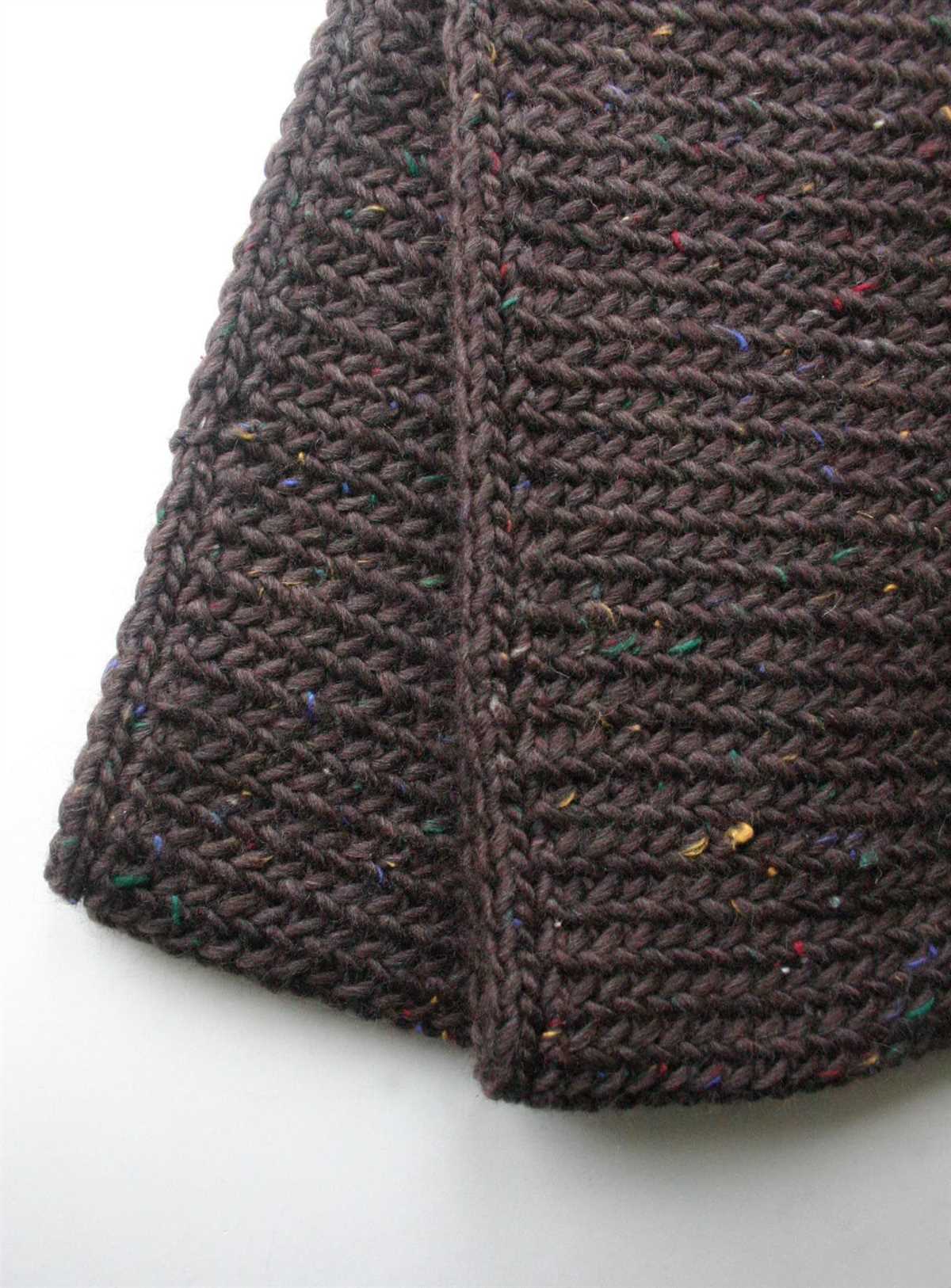 Herringbone scarf knitting pattern