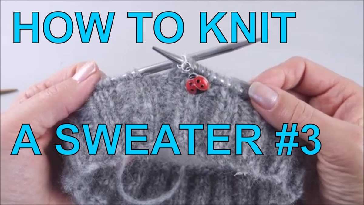 How to increase knitting pattern size