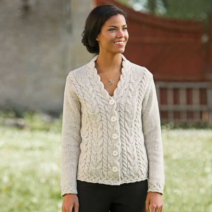 Irish cardigan knitting pattern