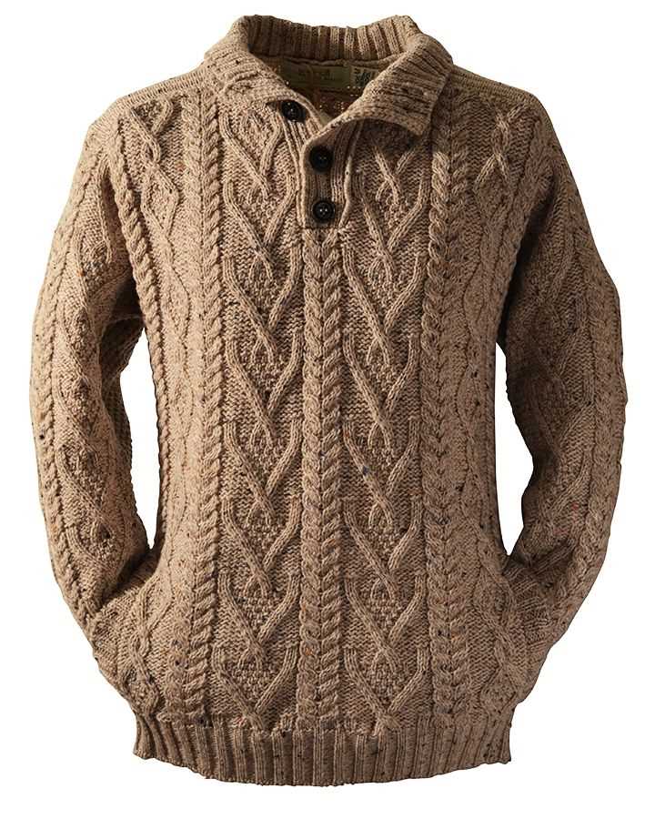 Irish cable knit sweater patterns