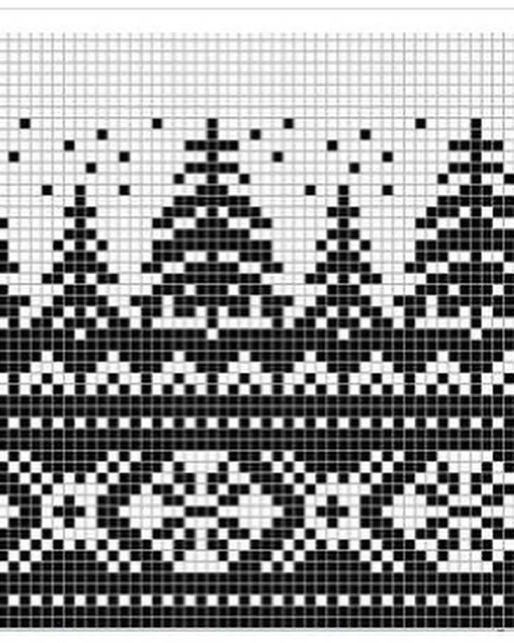 Jacquard pattern knitting