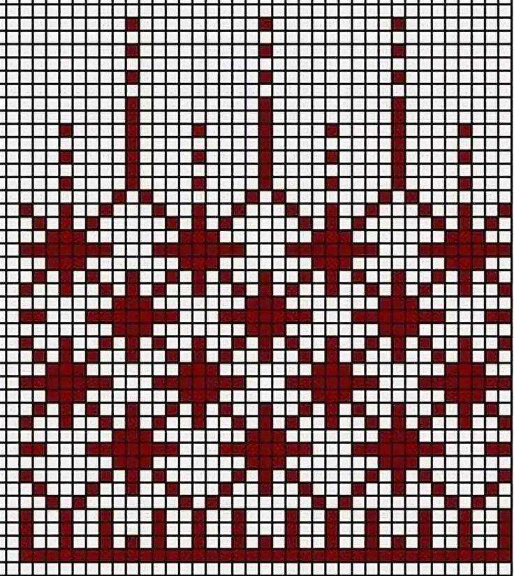 Jacquard pattern knitting