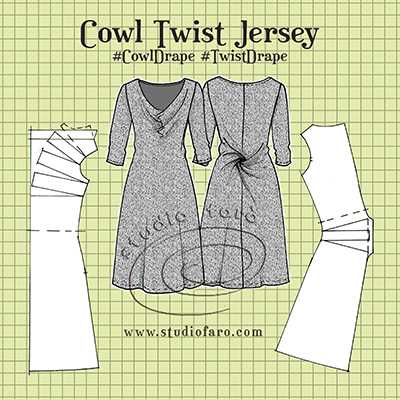 Jersey knit dress pattern