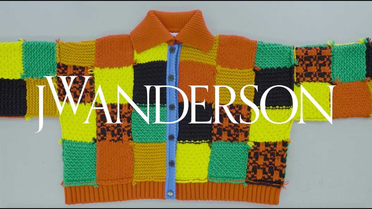 Jw anderson knit pattern