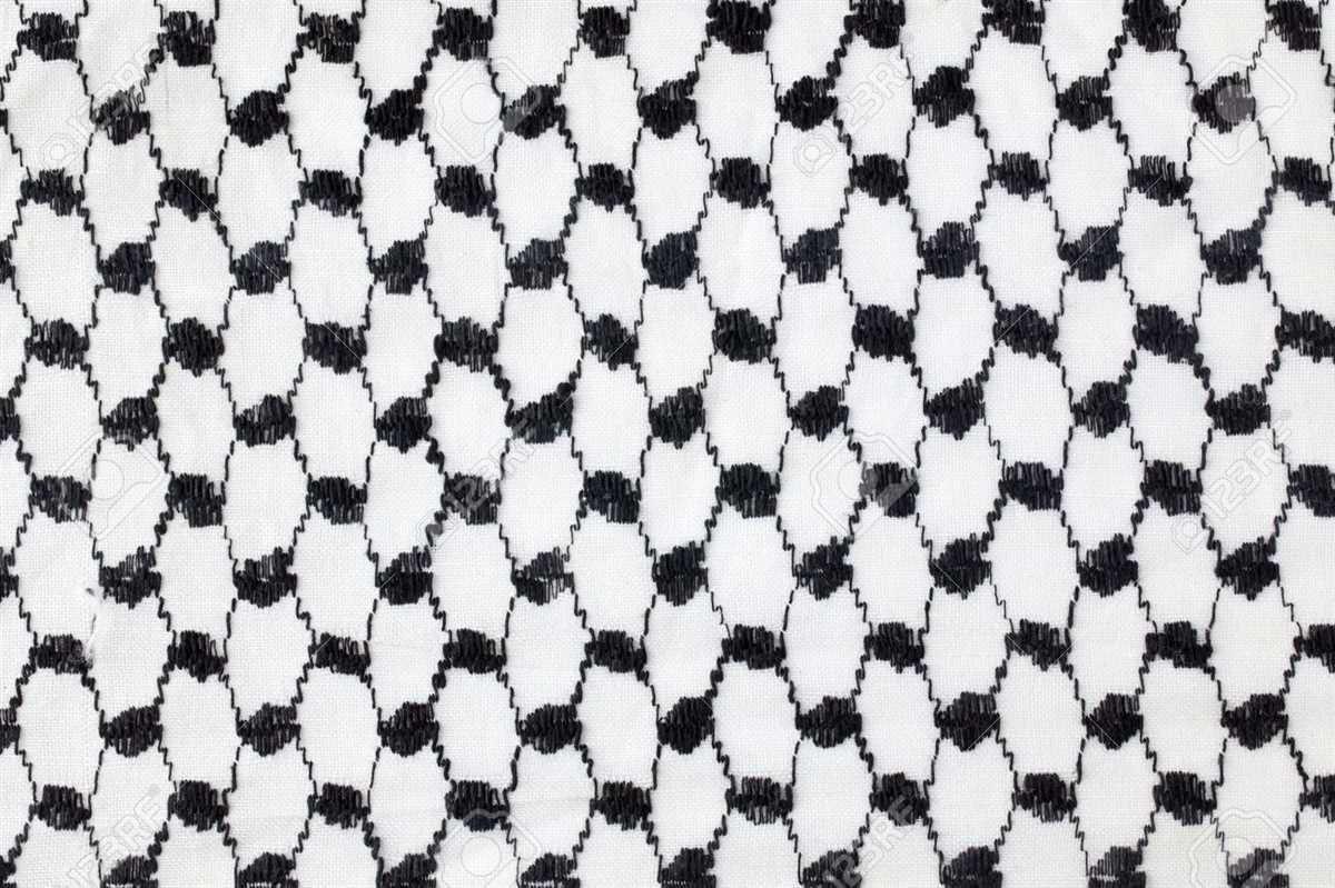 Keffiyeh knitting pattern