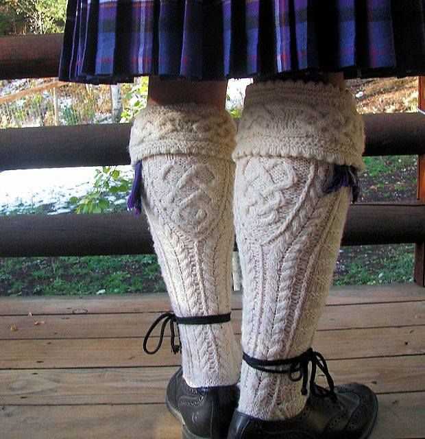 Kilt hose knitting pattern