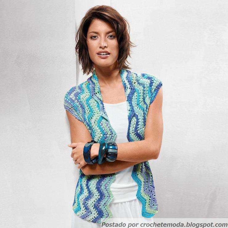 Kimono vest knitting pattern