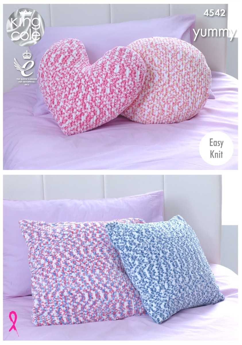 King cole cushion knitting patterns
