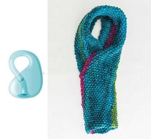 Klein bottle knitting pattern