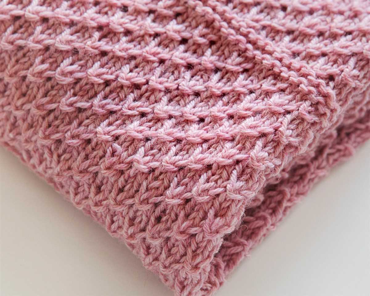 Knit baby blankets patterns