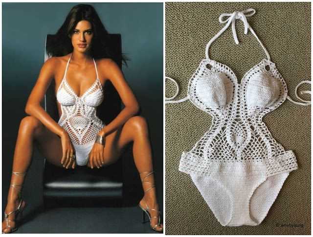 Knit bathing suit pattern