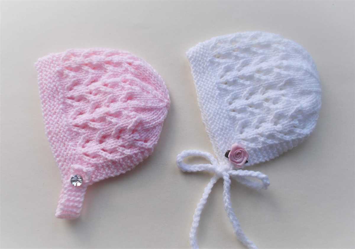 Create Your Own Knit Bonnet with This Easy-to-Follow Pattern Knit bonnet pattern