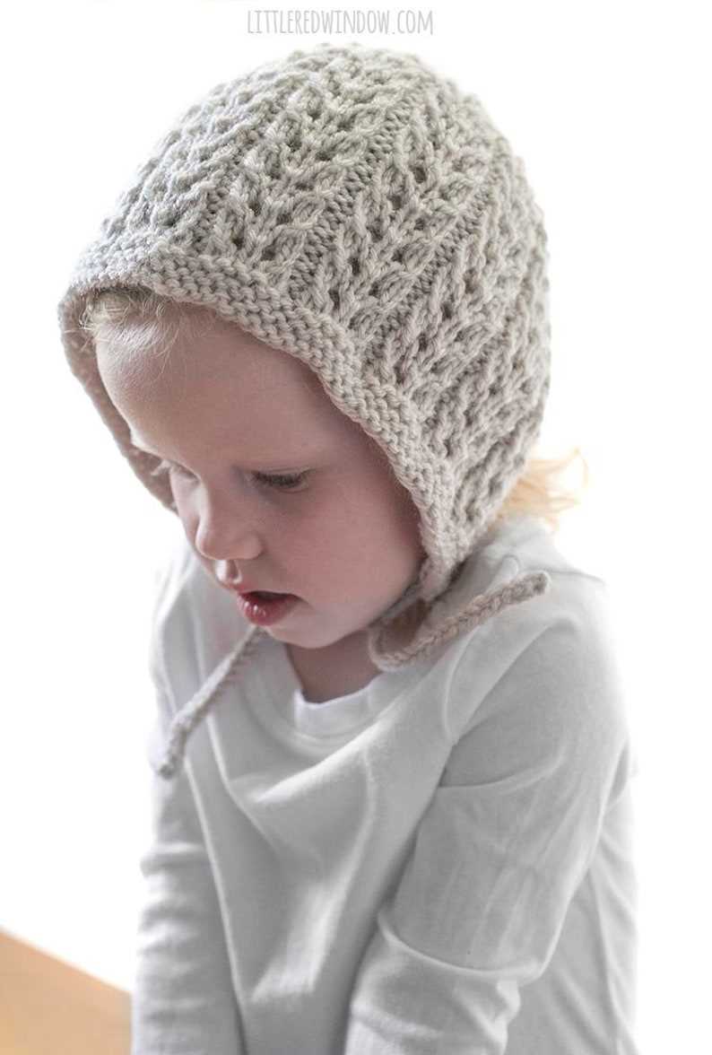Knit bonnet pattern