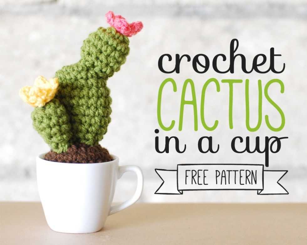 Knit cactus pattern free