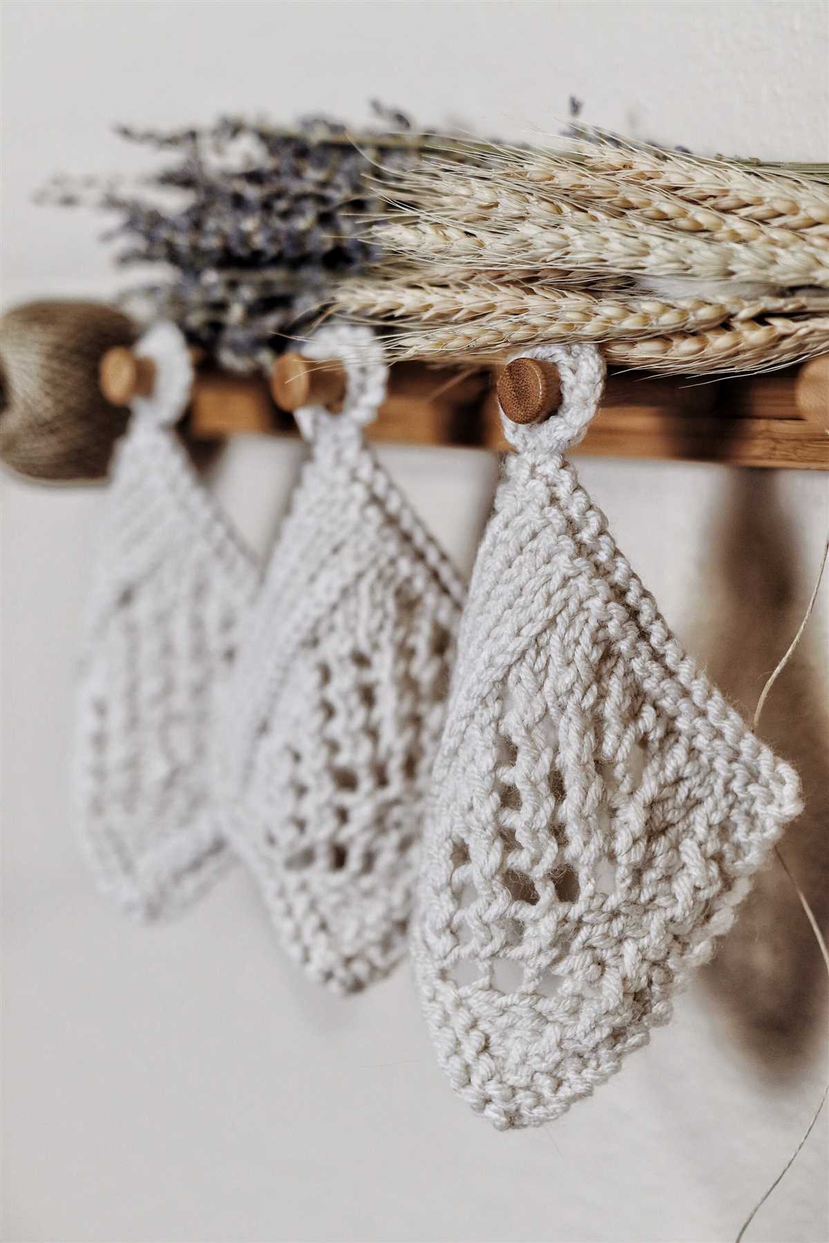 Knit coaster patterns