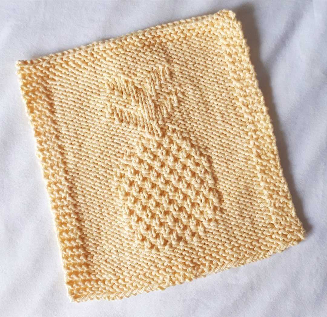 Knit dishcloth free patterns