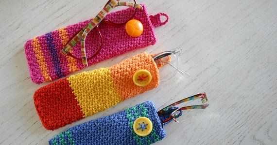 Create your own stylish knitted glasses case with this easy pattern Knit glasses case pattern