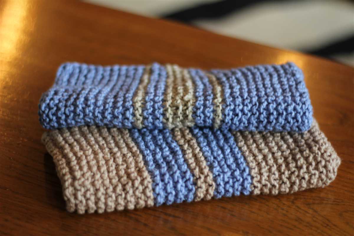 Knit hand towels patterns free