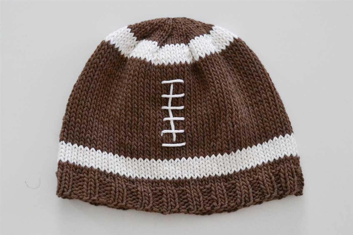 Knit hat pattern bulky weight yarn