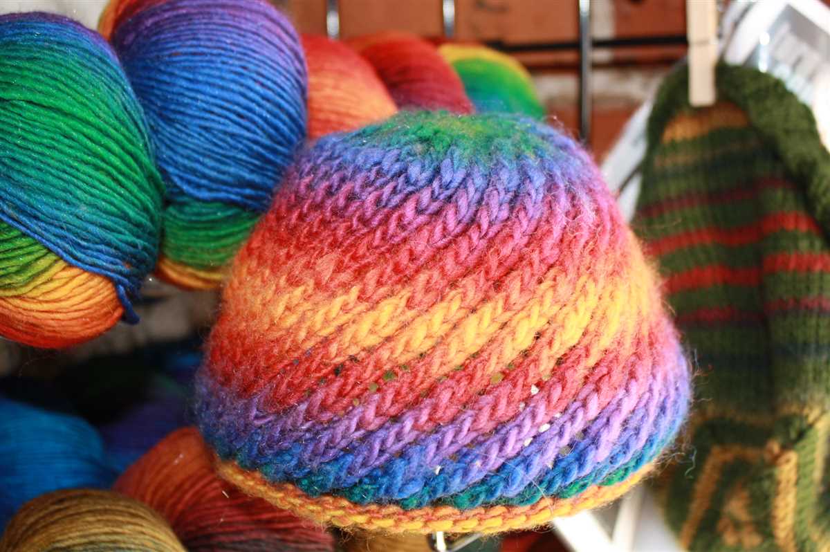 Knit hat patterns dk yarn