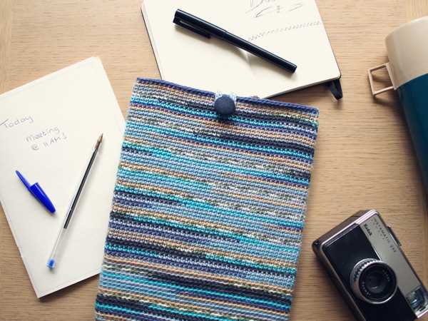 Knit kindle sleeve pattern