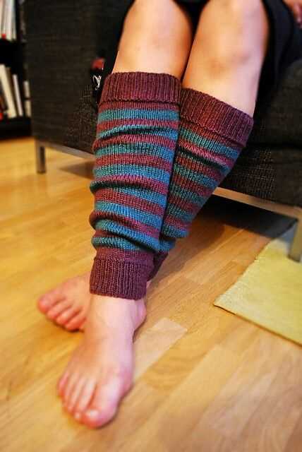 Knit legwarmers pattern