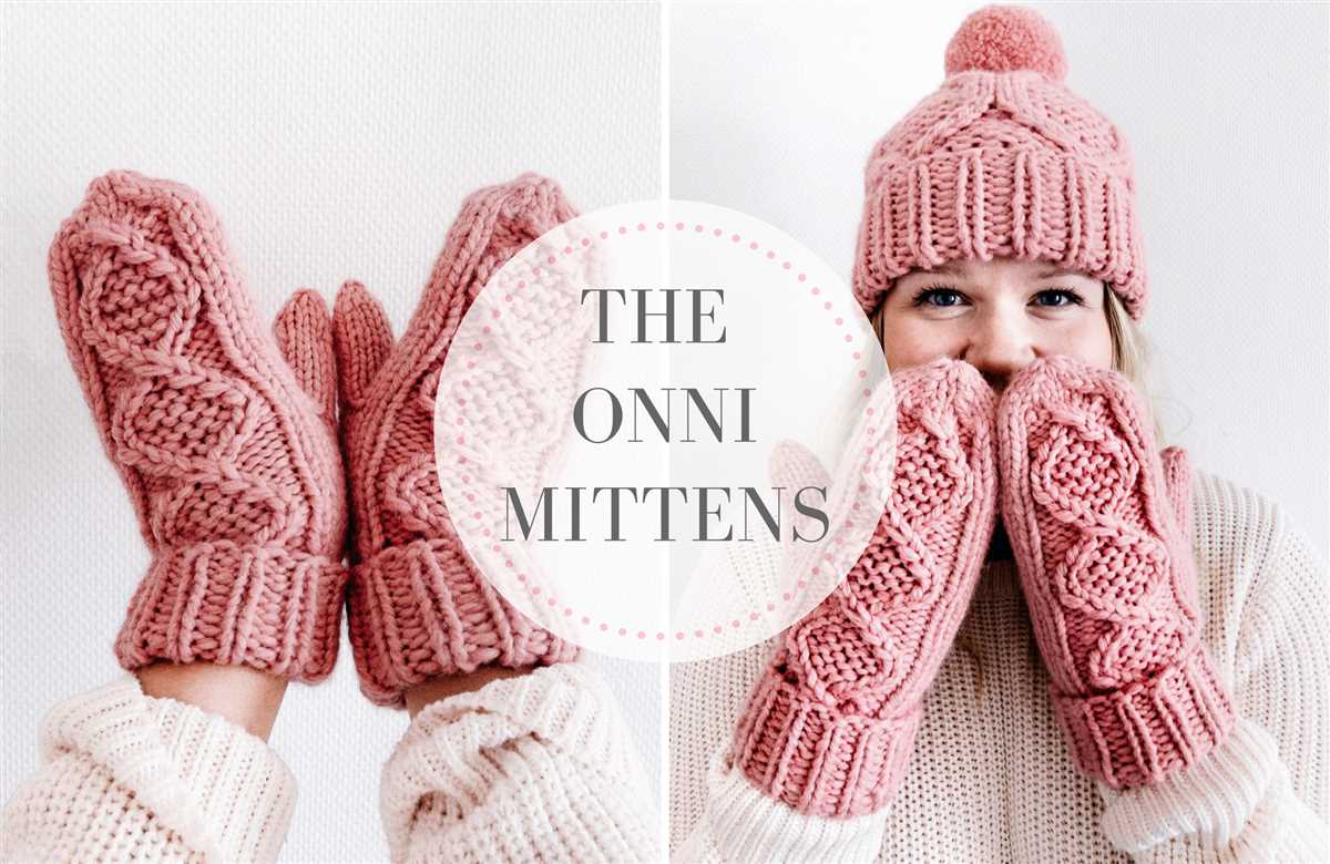 Knit mittens pattern free