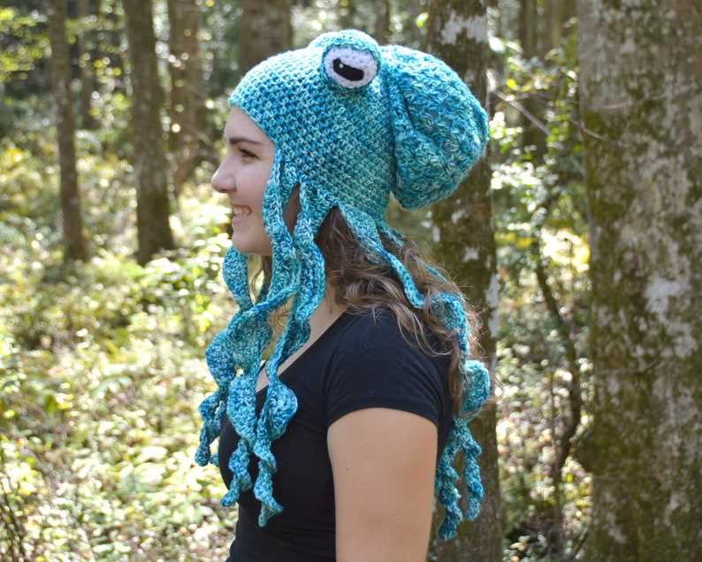 Knit octopus hat pattern