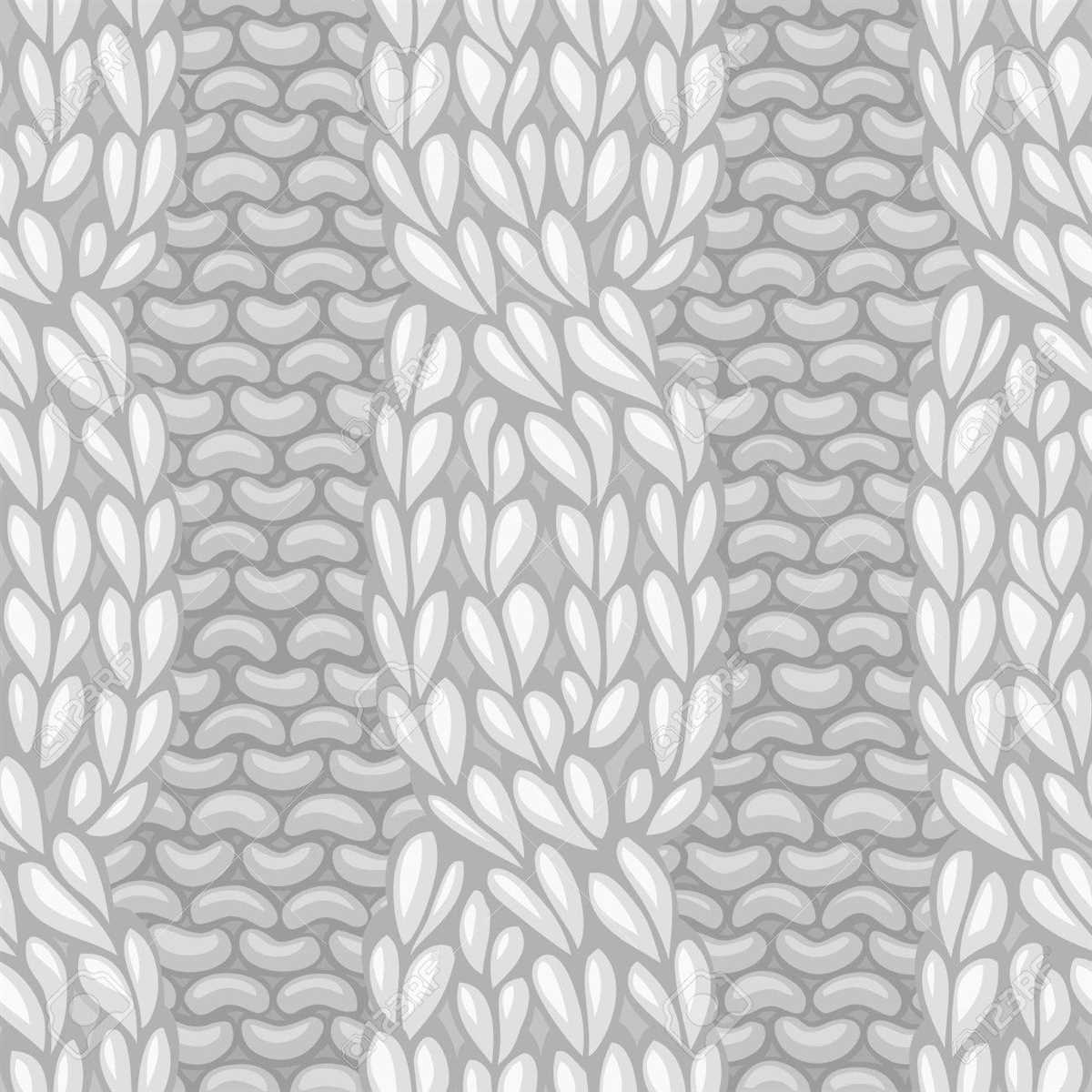 Knit pattern vector free