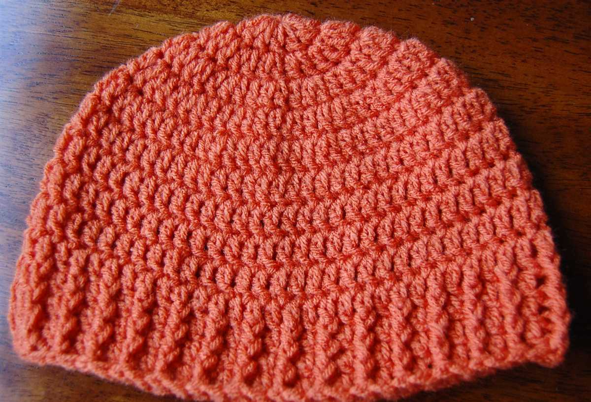 Knit ribbed hat pattern