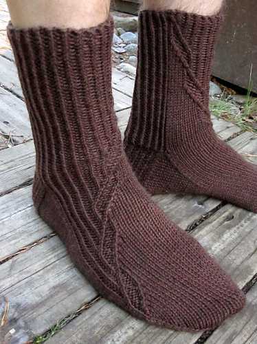 Knit socks worsted weight pattern