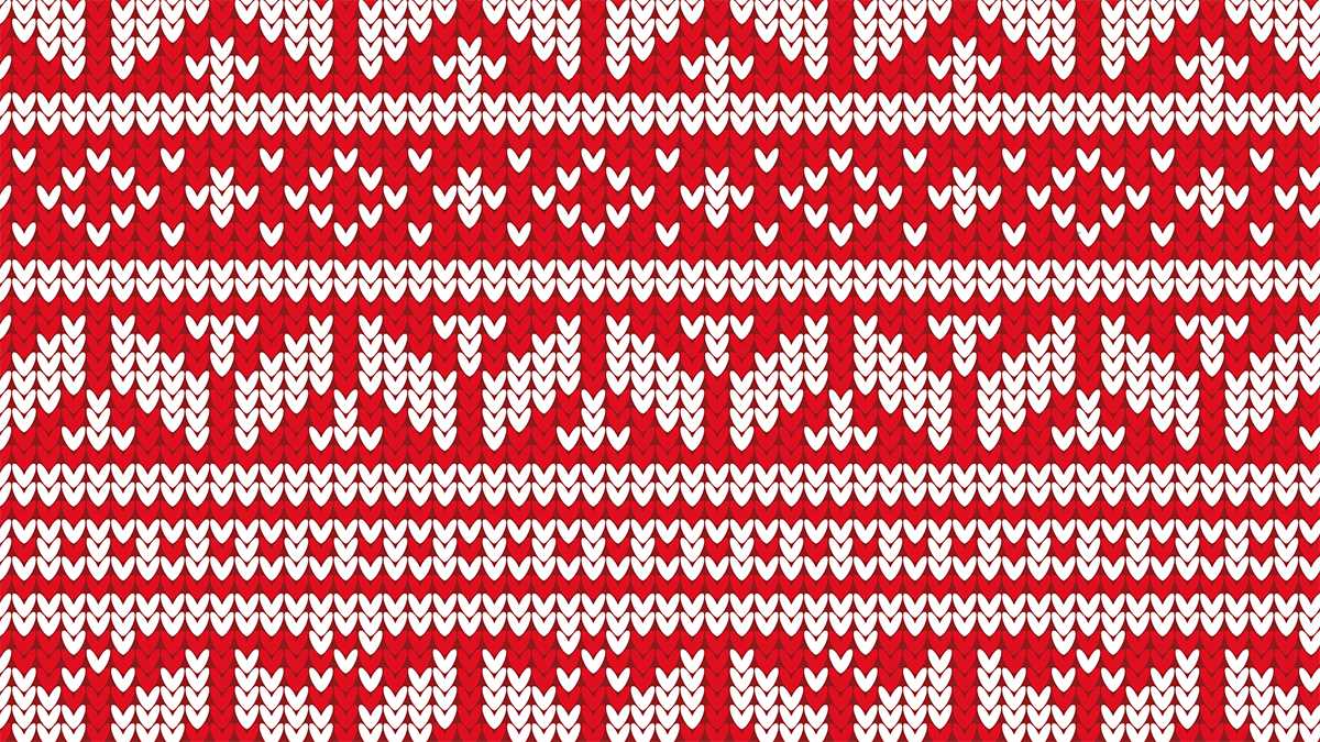 Knit star sweater pattern