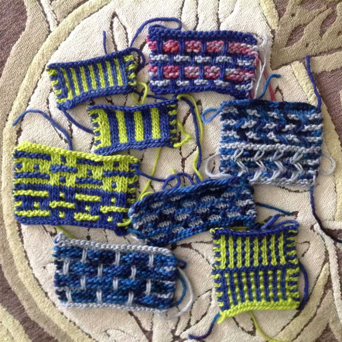 Knit stitch patterns free