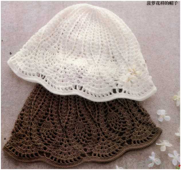 Knit summer hat pattern