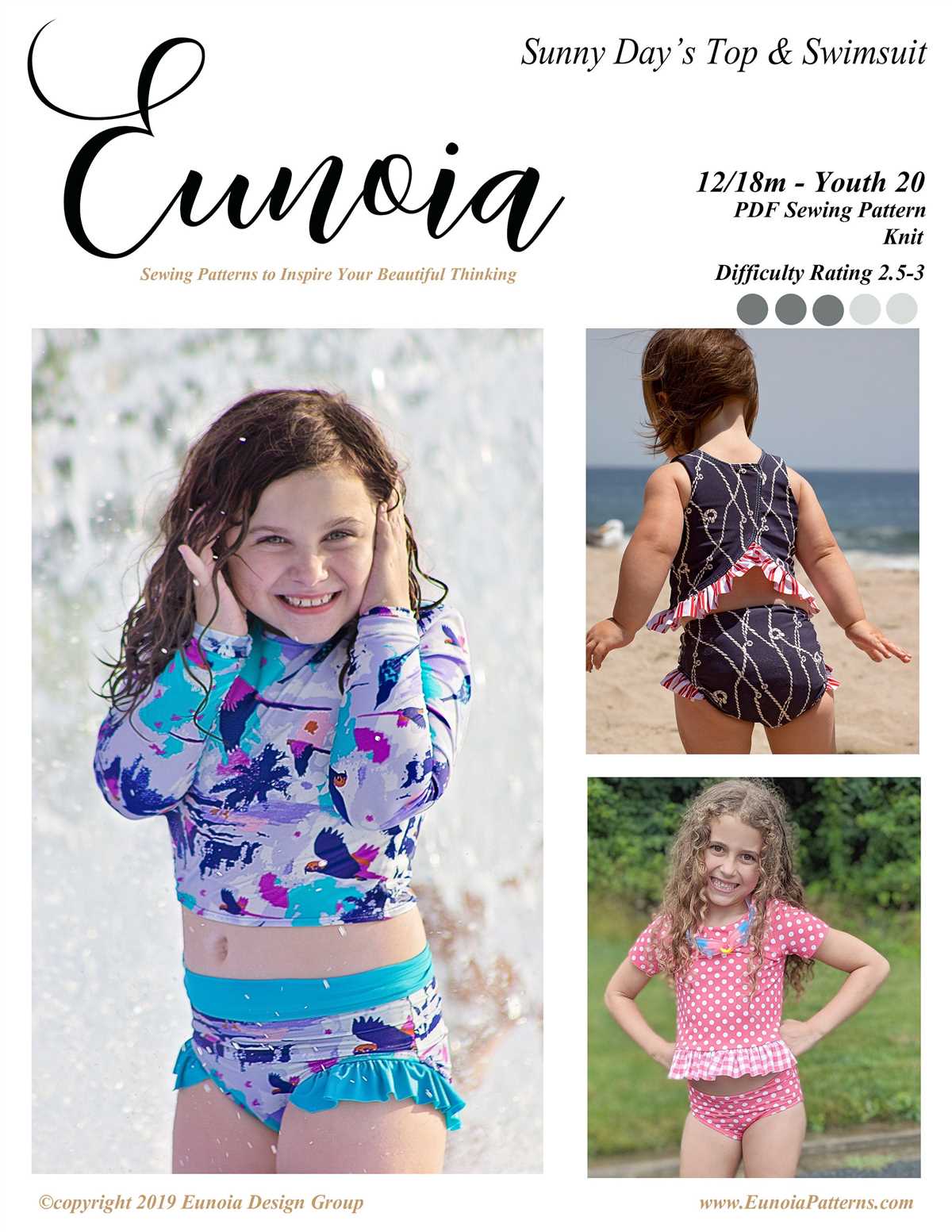 Knit swimsuit pattern