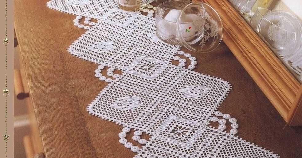 Knit table runner pattern free