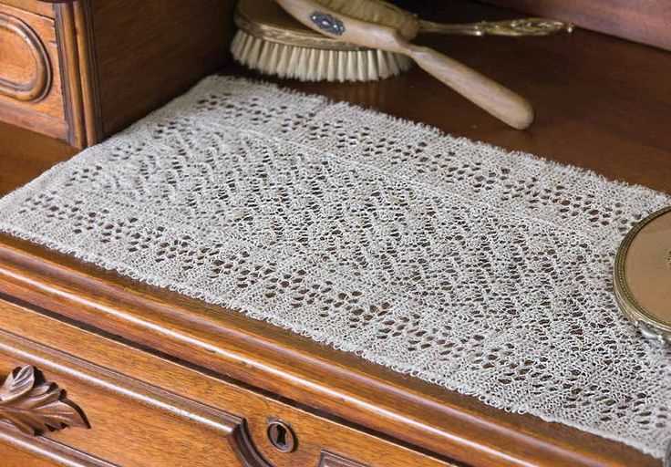 Knit table runner pattern free