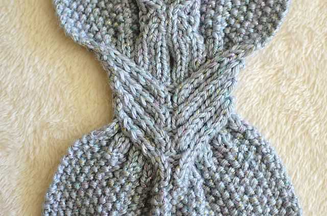 Knit and purl scarf patterns