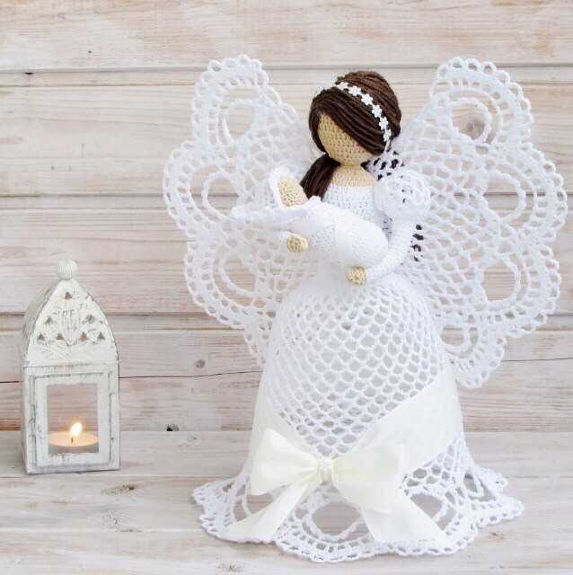 Knit angel pattern